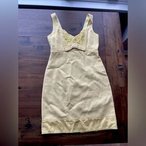 Nanette Lepore Yellow Tank Sundress